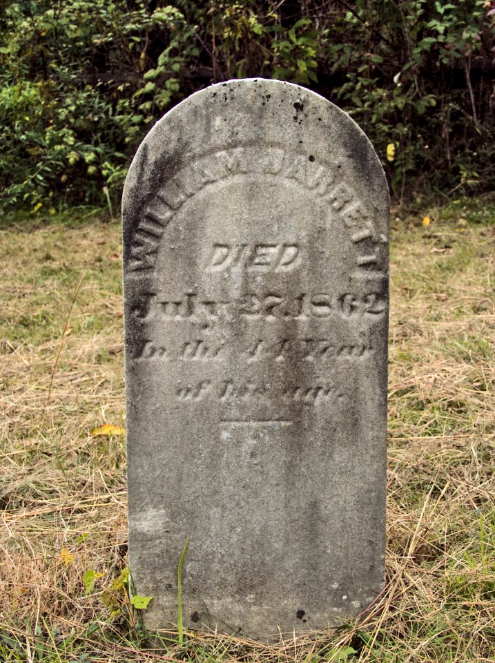 Jarrett (William), Bethany Cemetery, 2015-10-09, 01