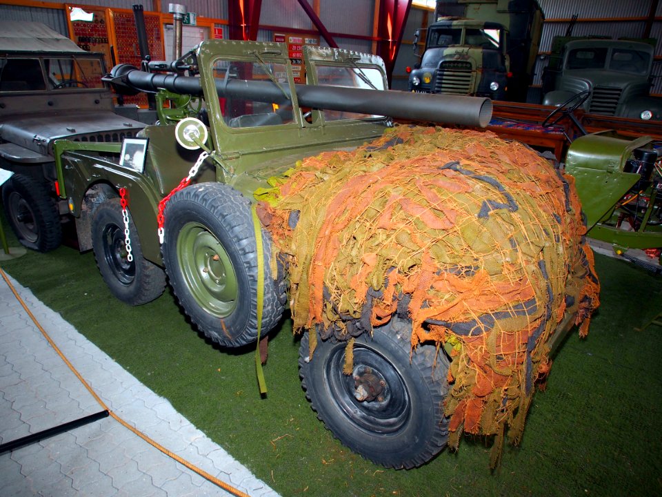 Jeep with 105mm Recoilless Rifle in Aalborg Forsvars- og Garnisonsmuseum, pic1