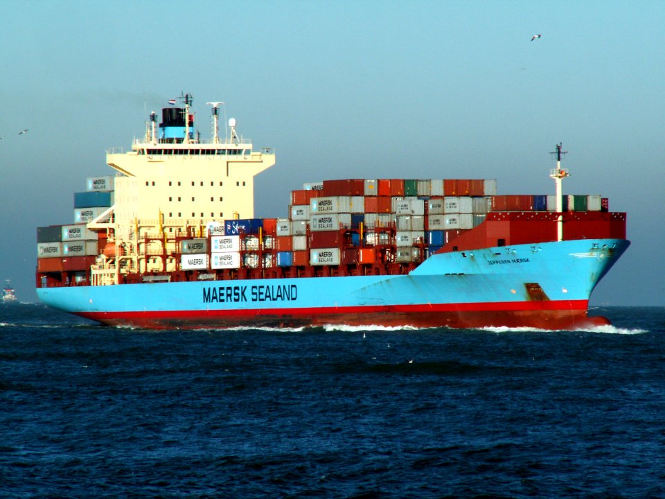Jeppesen Maersk Port of Rotterdam 29-Jan-2006