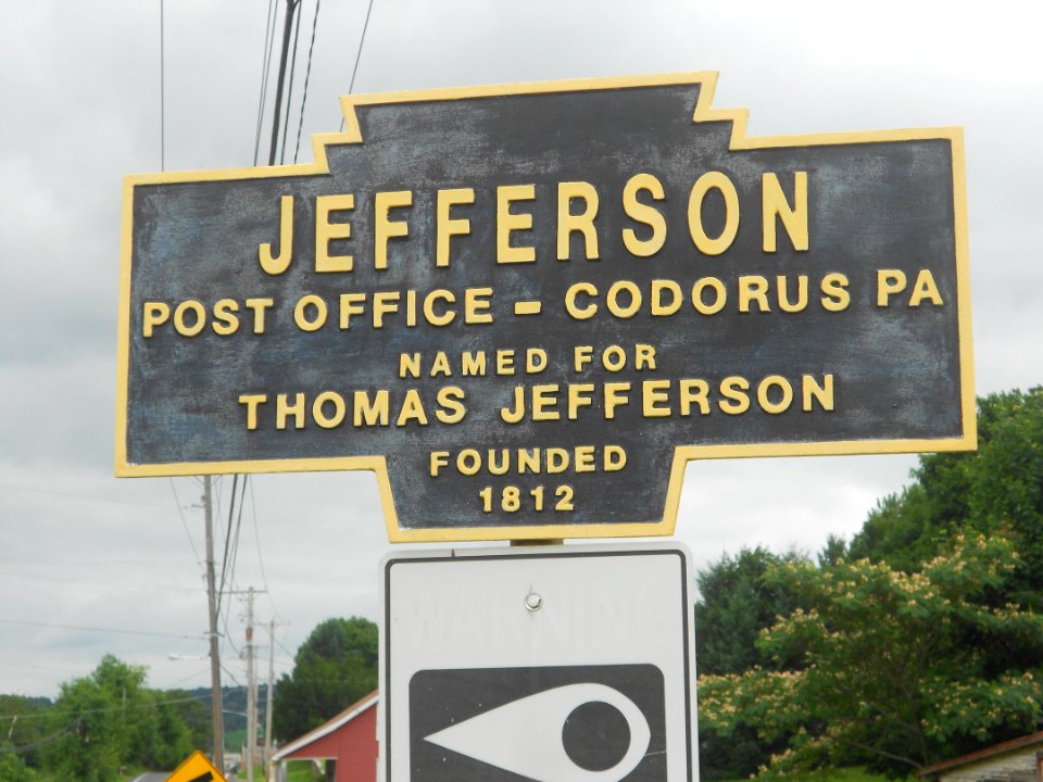 Jefferson Keystone sign York Co PA
