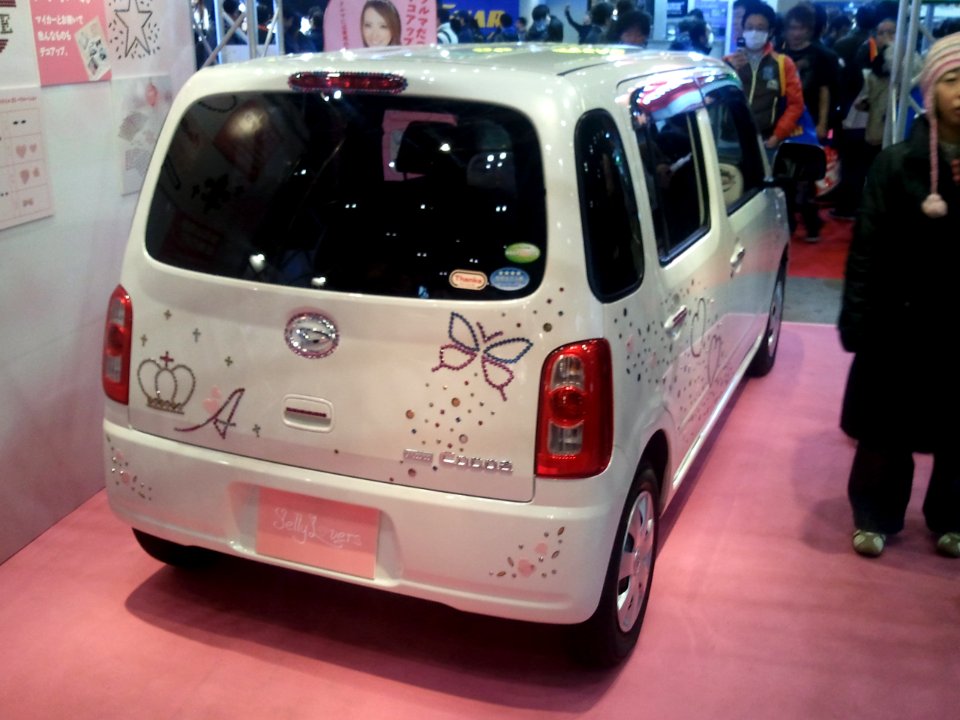 Jelly Lovers Mira Cocoa rear - Tokyo Auto Salon 2011