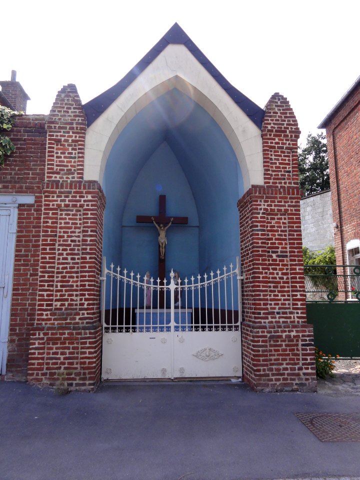 Jenlain (Nord, Fr) chapelle du calvaire