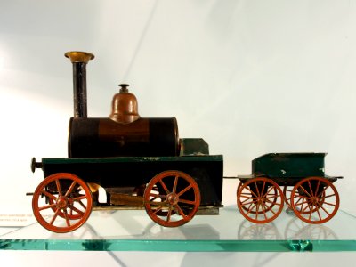 Jean Schoenner locomotief steam driven ca1900