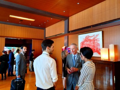 Jean-Dominique Senard at Tokyo Embassy residence