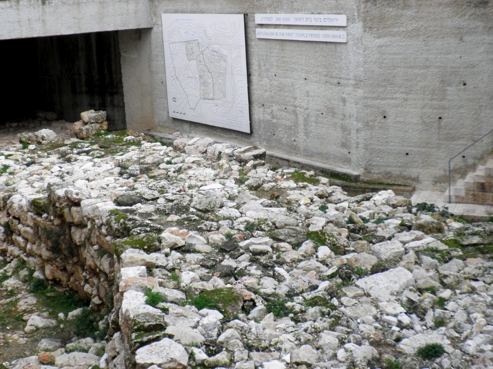 Jerusalem Walls 1st Temple Period