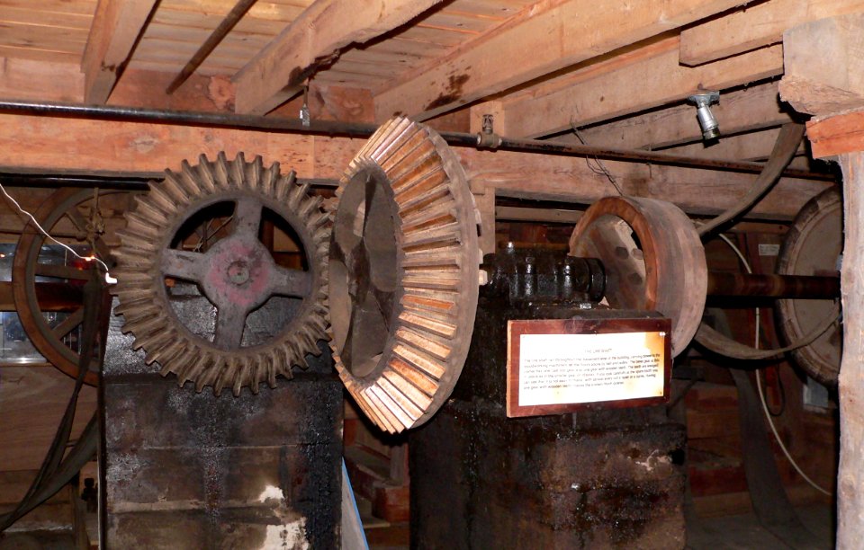 Jervis Gordon grist mill gears and wheels 3