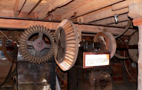 Jervis Gordon grist mill gears and wheels 3