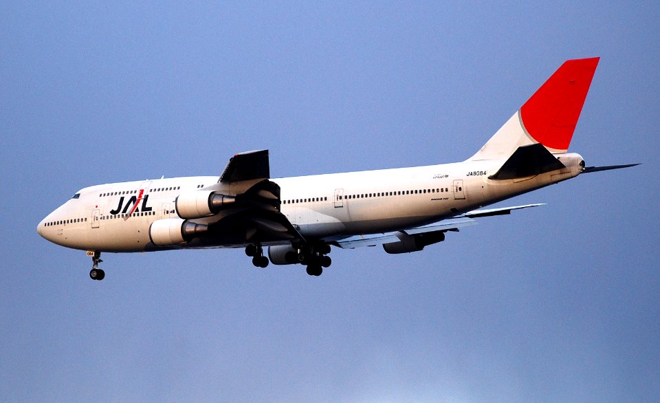 JAL B747-400D haneda no2