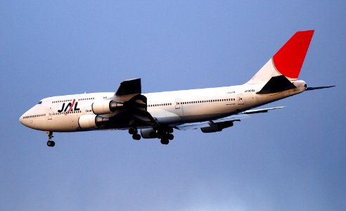 JAL B747-400D haneda no2