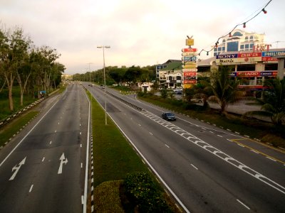Jalan Jame'Asr in Kiulap