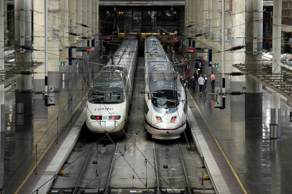 Passengers travelers atocha