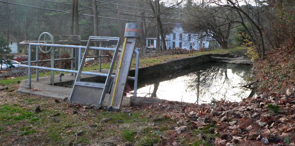 Jervis Gordon mill forebay 2