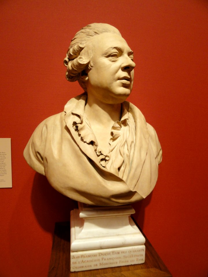 Jean-Francois Ducis by Augustin Pajou, 1779, terracotta - Nelson-Atkins Museum of Art - DSC08857