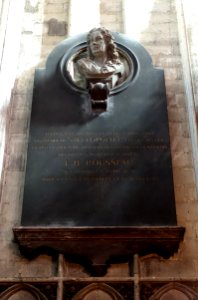 Jean-Baptiste Rousseau memorial - Église Notre-Dame du Sablon - Brussels, Belgium - DSC08092
