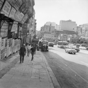 Jamboree 1963 te Marathon Griekenland Straatbeeld Athene, Bestanddeelnr 915-4314