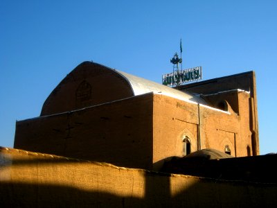 Jameh Mosque of Nishapur - back view - morning 10