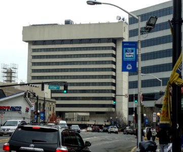 Jersey City street scene Kennedy Boulevard
