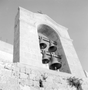 Jaffa Klokkentoren van een kerk, Bestanddeelnr 255-2960