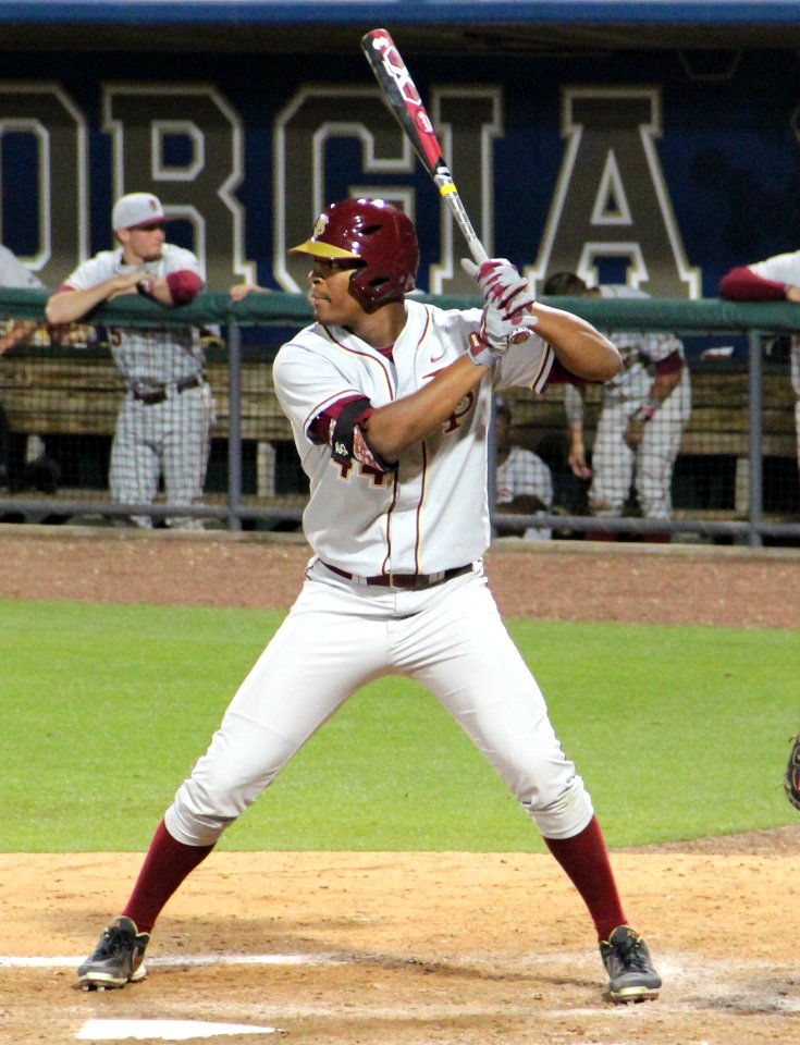 Jameis Winston at bat 2014 03