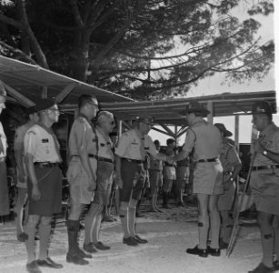 Jamboree 1963 te Marathon Griekenland J Volkmaars hoofdcommissaris van Nederla, Bestanddeelnr 915-4234