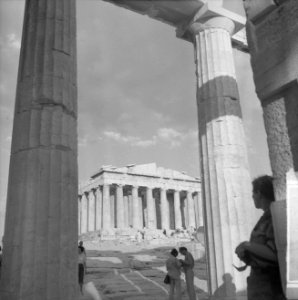 Jamboree 1963 te Marathon Griekenland Griekse bouwwerken en genre Athene, Bestanddeelnr 915-4365
