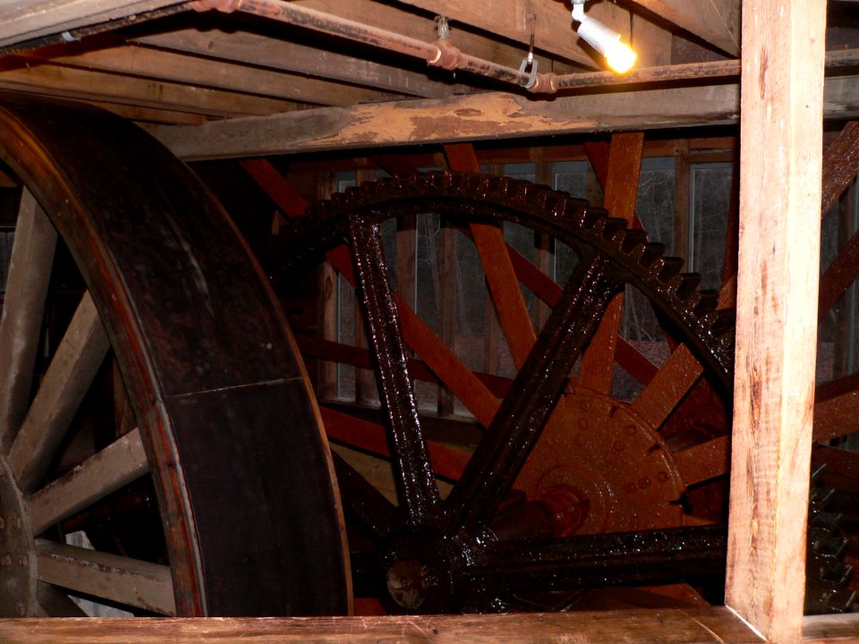 Jervis Gordon grist mill gears and wheels 1