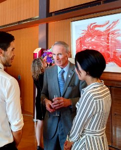 Jean-Dominique Senard at Tokyo Embassy residence (cropped)