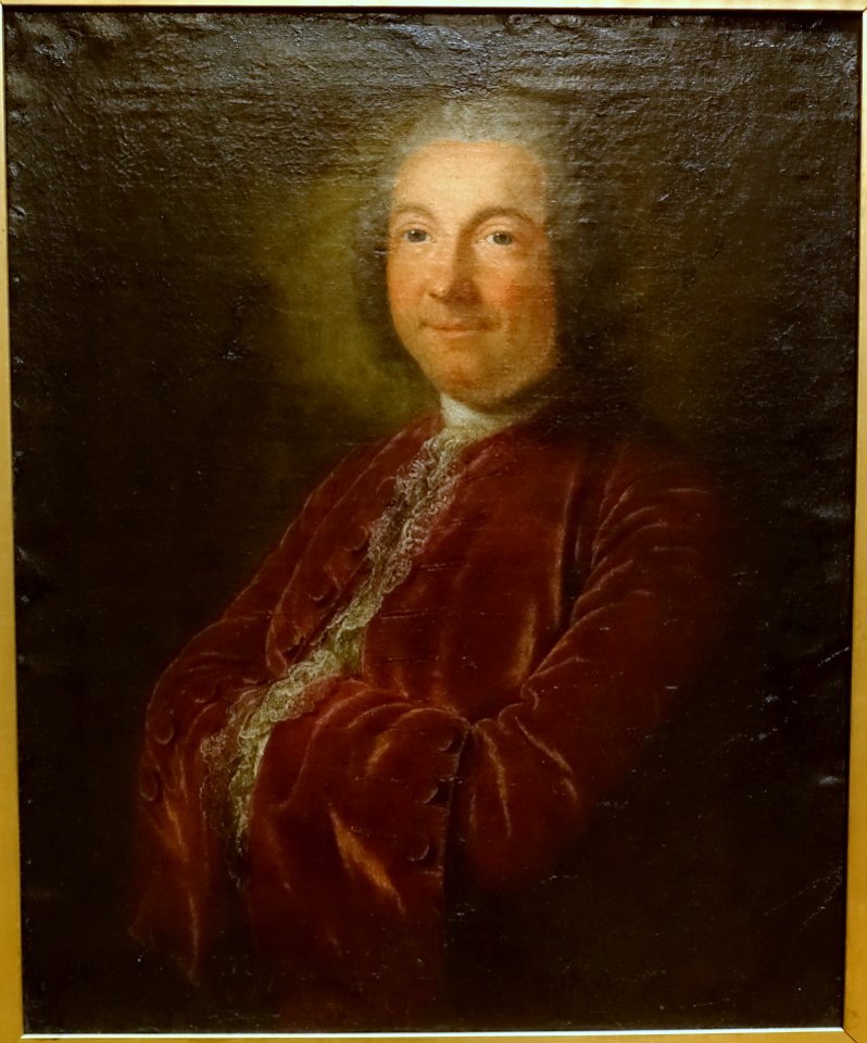 Jacques Imbert de la Tour (1715-1765), artist unknown, perhaps 1700s, oil on canvas - Château Ramezay - Montreal, Canada - DSC07448