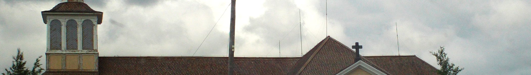 Jalasjarvi banner Church roof