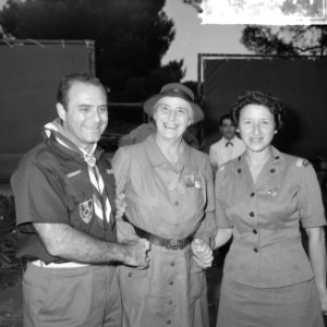 Jamboree 1963 te Marathon Griekenland Lady Baden Powell, Bestanddeelnr 915-4411