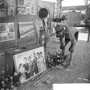 Jamboree 1963 te Marathon Griekenland Tentoonstelling Hollandse inzending Buite, Bestanddeelnr 915-4207
