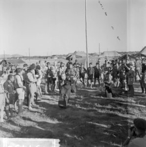 Jamboree 1963 te Marathon Griekenland Overzicht kamp, Bestanddeelnr 915-4458