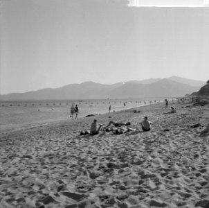 Jamboree 1963 te Marathon Griekenland Strand Egeische Zee dagelijks genoegen vo, Bestanddeelnr 915-4429