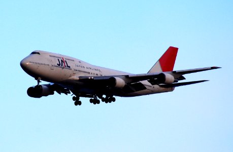 JAL B747-400D haneda