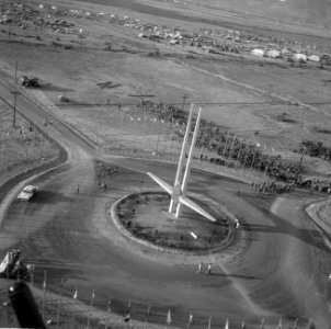 Jamboree 1963 te Marathon Griekenland Jamboree monument, Bestanddeelnr 915-4460