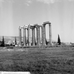 Jamboree 1963 te Marathon Griekenland Griekse bouwwerken en genre Athene, Bestanddeelnr 915-4352