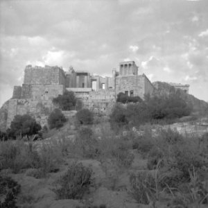 Jamboree 1963 te Marathon Griekenland Griekse bouwwerken en genre Athene, Bestanddeelnr 915-4355