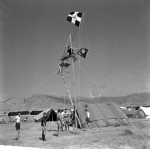 Jamboree 1963 te Marathon Griekenland Grieks kamp, Bestanddeelnr 915-4431