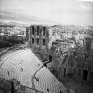 Jamboree 1963 te Marathon Griekenland Griekse bouwwerken en genre Athene, Bestanddeelnr 915-4345