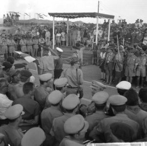 Jamboree 1963 te Marathon Griekenland De Nederlanders trekken voorbij, Bestanddeelnr 915-4414