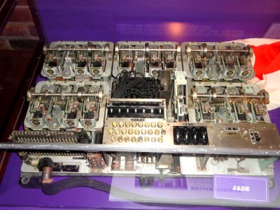 JADE, Japanese Type-97 cipher machine captured in Saipan in June 1944 - National Cryptologic Museum - DSC07850