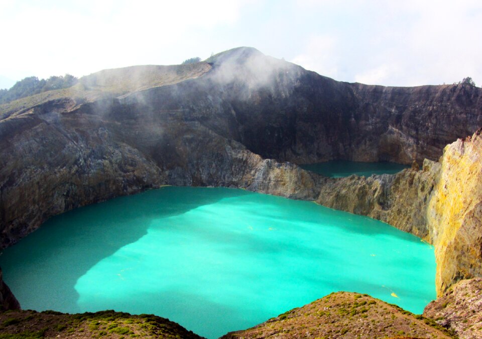 Crater indonesia turquoise