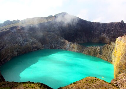 Crater indonesia turquoise
