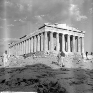 Jamboree 1963 te Marathon Griekenland Griekse bouwwerken en genre Athene, Bestanddeelnr 915-4366
