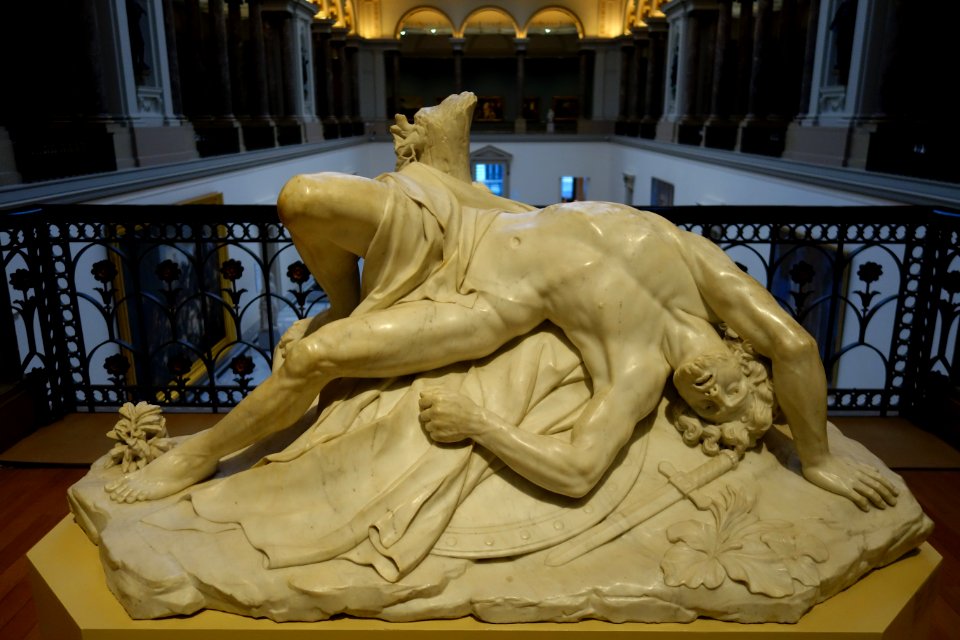 Jacques Bergé, Dying Gladiator, 1735