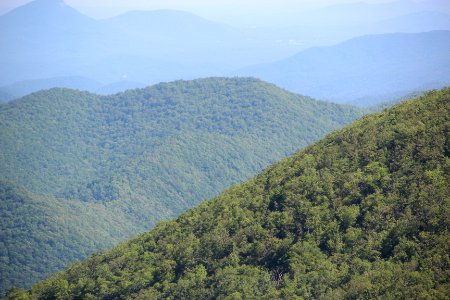 Jacks Knob from Brasstown Bald, May 2019