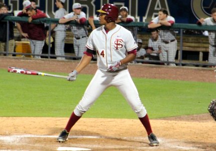 Jameis Winston at bat 2014 02