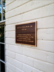 Jackcullinanhouseplaque