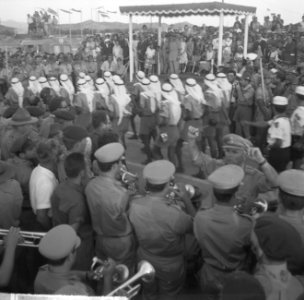 Jamboree 1963 te Marathon Griekenland De arabieren trekken voorbij, Bestanddeelnr 915-4415