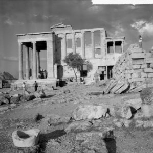 Jamboree 1963 te Marathon Griekenland Griekse bouwwerken en genre Athene, Bestanddeelnr 915-4351